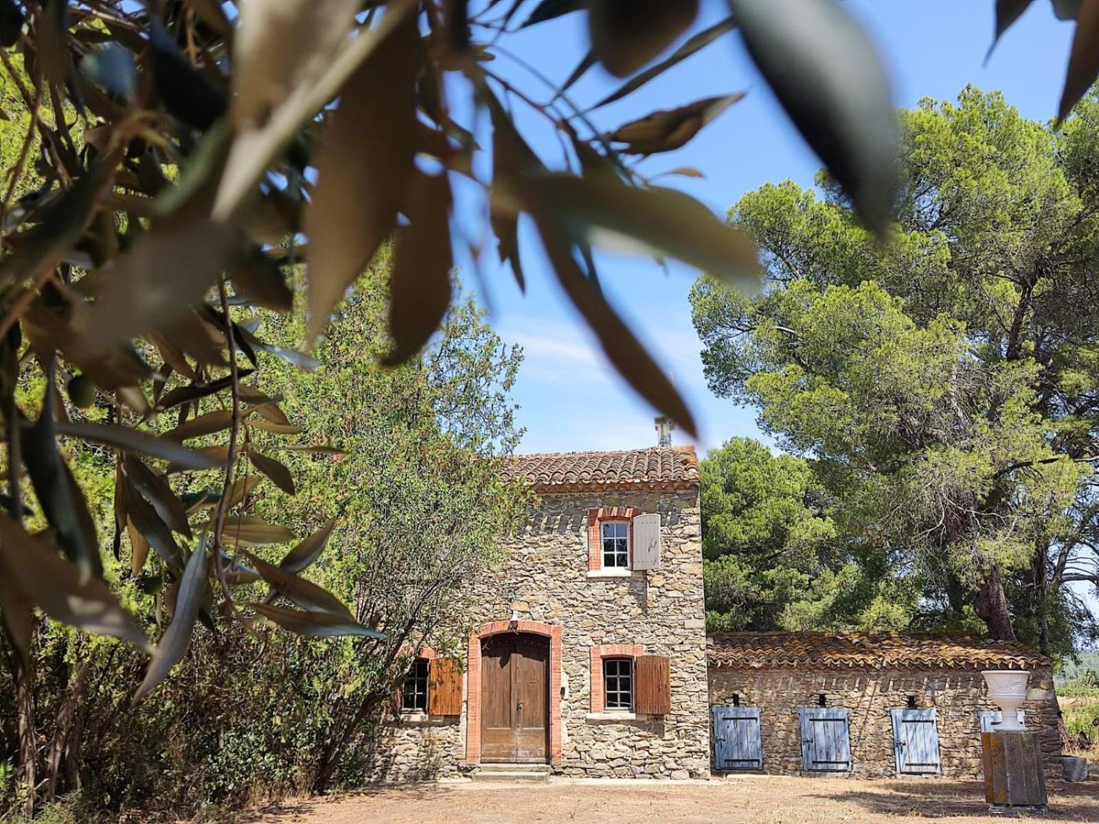 Mazet Du Chateau Joyeux De Violet Pépieux Exterior foto